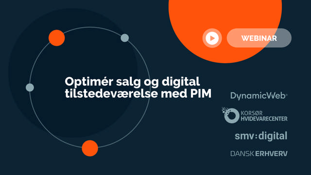 Optimér salg og digital tilstedeværelse med PIM